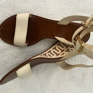 Tory Burch Women's Cream Sandals 10
